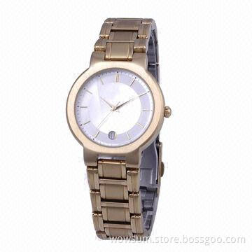 Metal Alloy Watch, CE and RoHS Standards